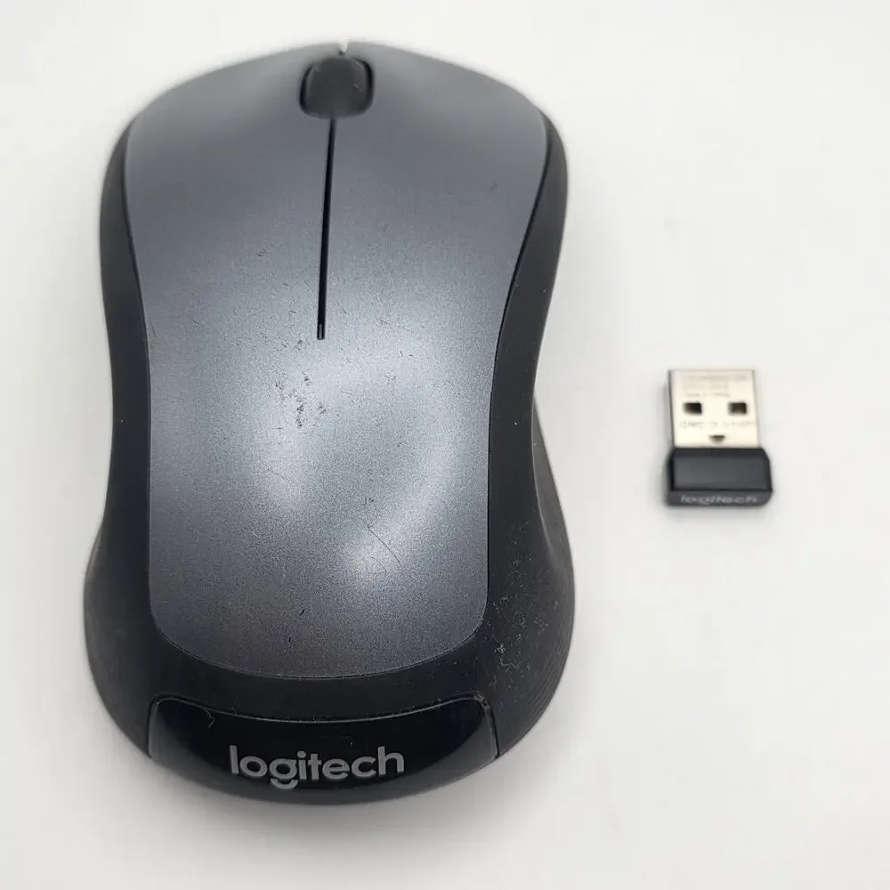 Logitech M310 Wireless Optical Mouse Black w/ USB Unifying Receiver Tested